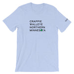 Crappie Walleye Northern MN Tee