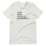 Hike Bike Paddle MN Tee - Black