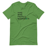 Hike Bike Paddle MN Tee - Black