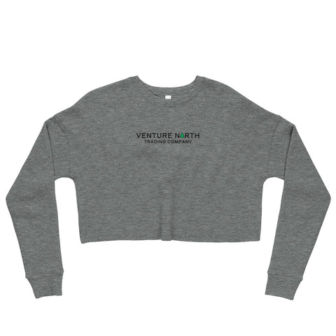 Venture North Traditional Crop Sweatshirt - Black