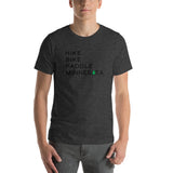 Hike Bike Paddle MN Tee - Black