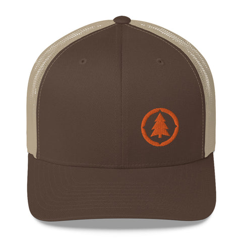 Compass Logo Hat - Orange