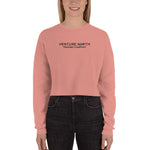 Venture North Traditional Crop Sweatshirt - Black